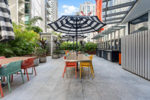 barbecue area